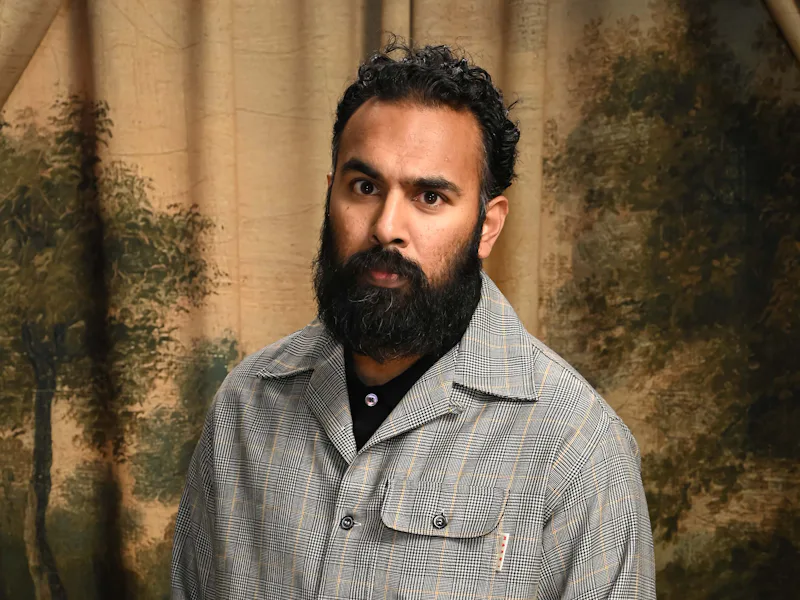 LONDON, ENGLAND - FEBRUARY 22: Himesh Patel attends British Vogue & GQ Celebrate Fashion & Film at S...