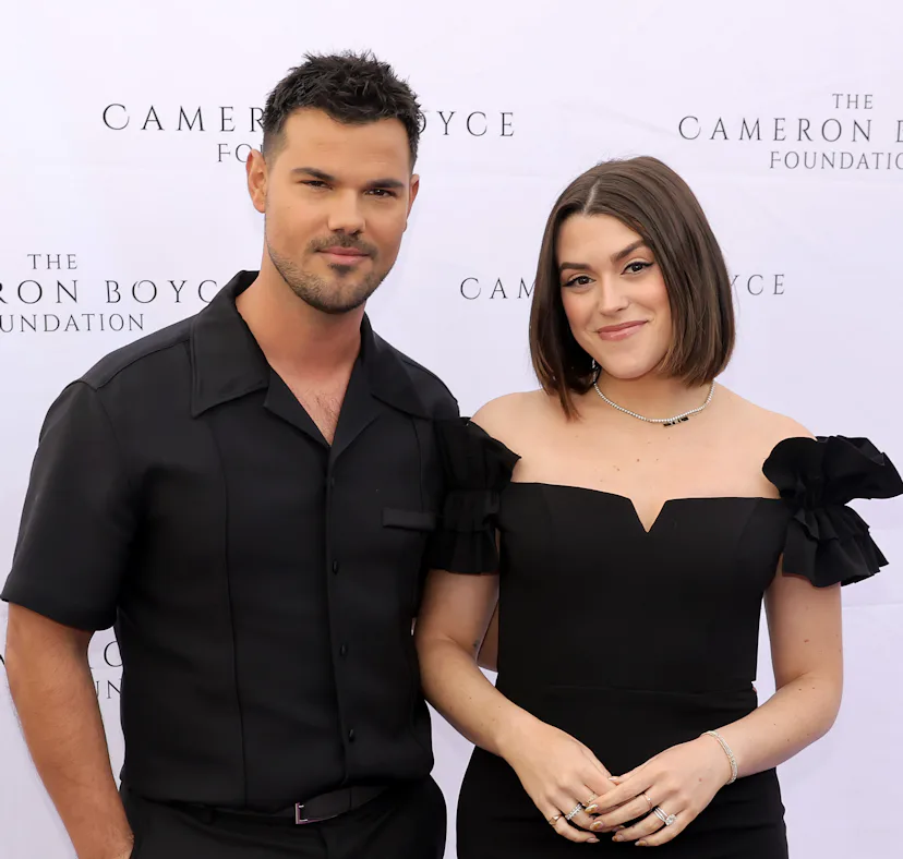Taylor and Tay Lautner hint at their first baby's name in their pregnancy announcement.