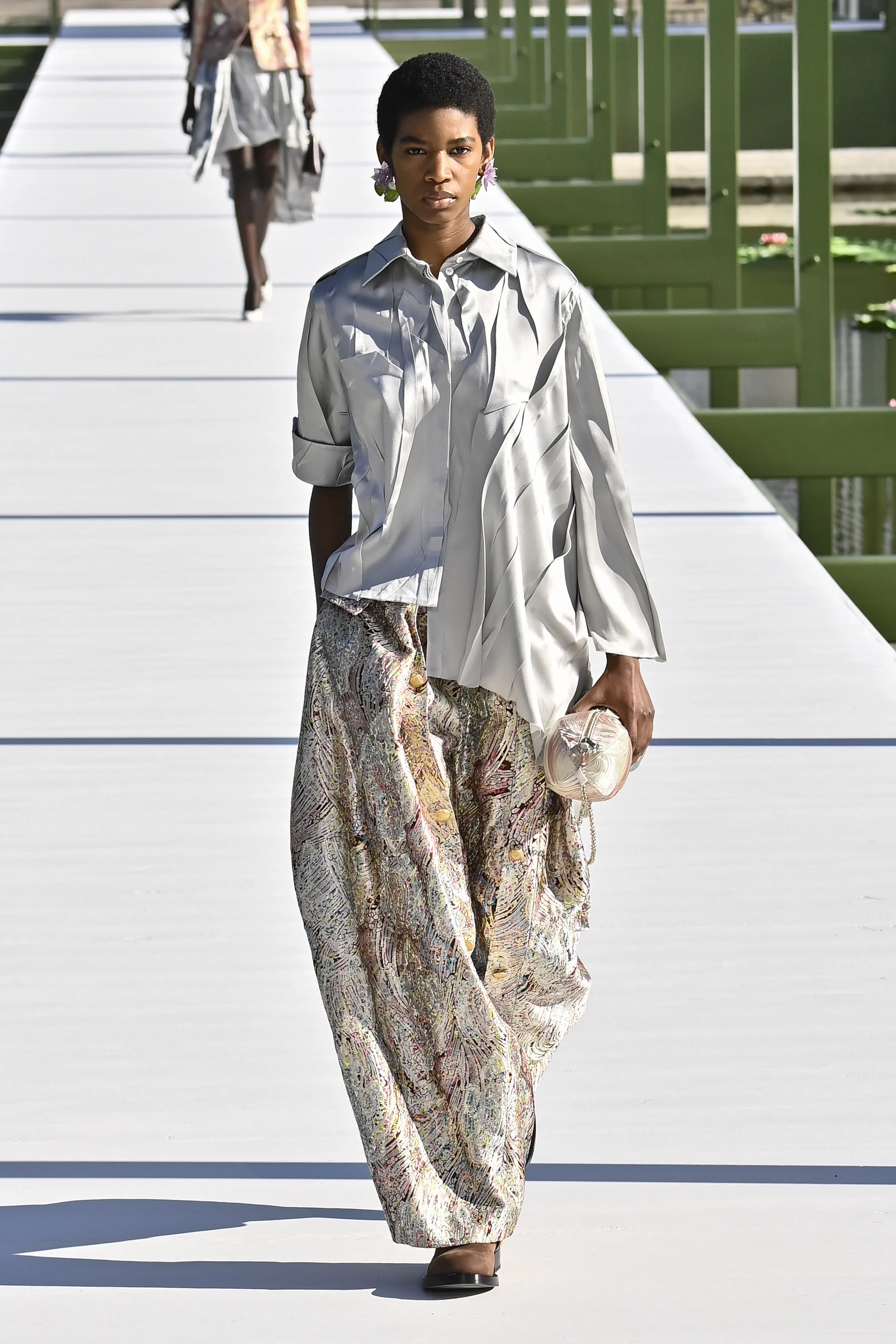 A model walks the runway during the Christian Dior Ready to Wear Fall/Winter 2026