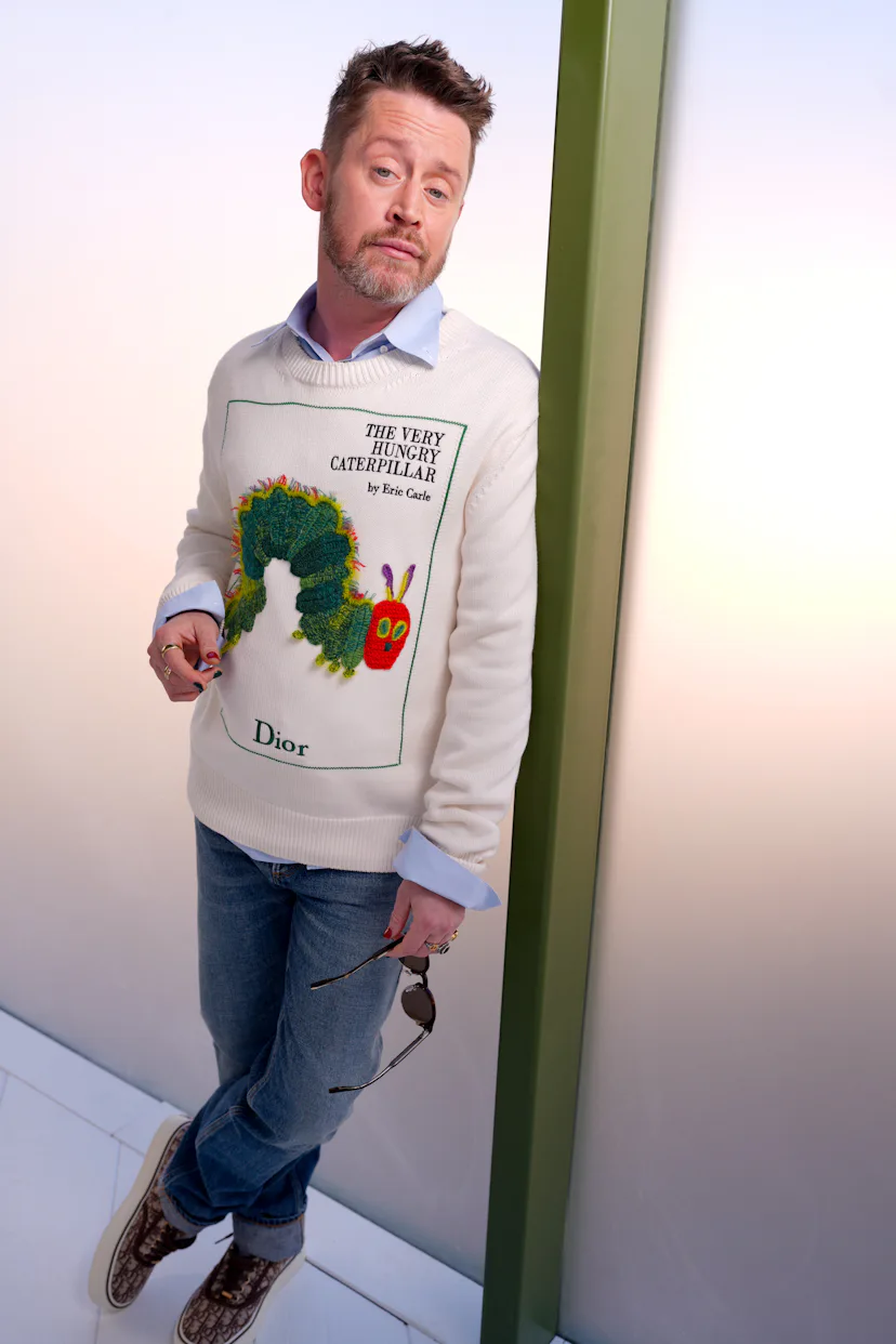 The Dior Fall/Winter 2026/27 Front Row Macaulay Culkin