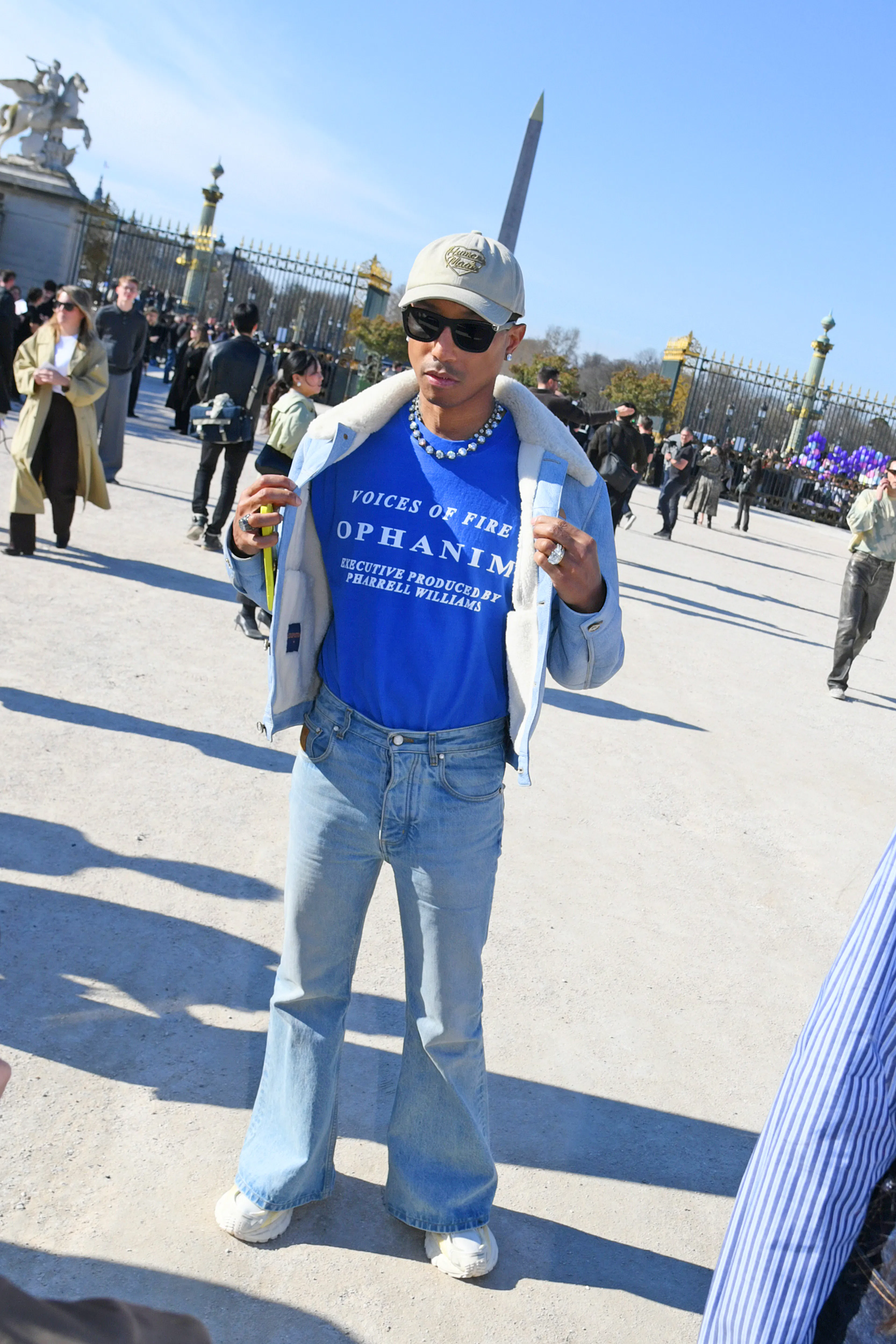 The Dior Fall/Winter 2026/27 Front Row Pharrell Williams 