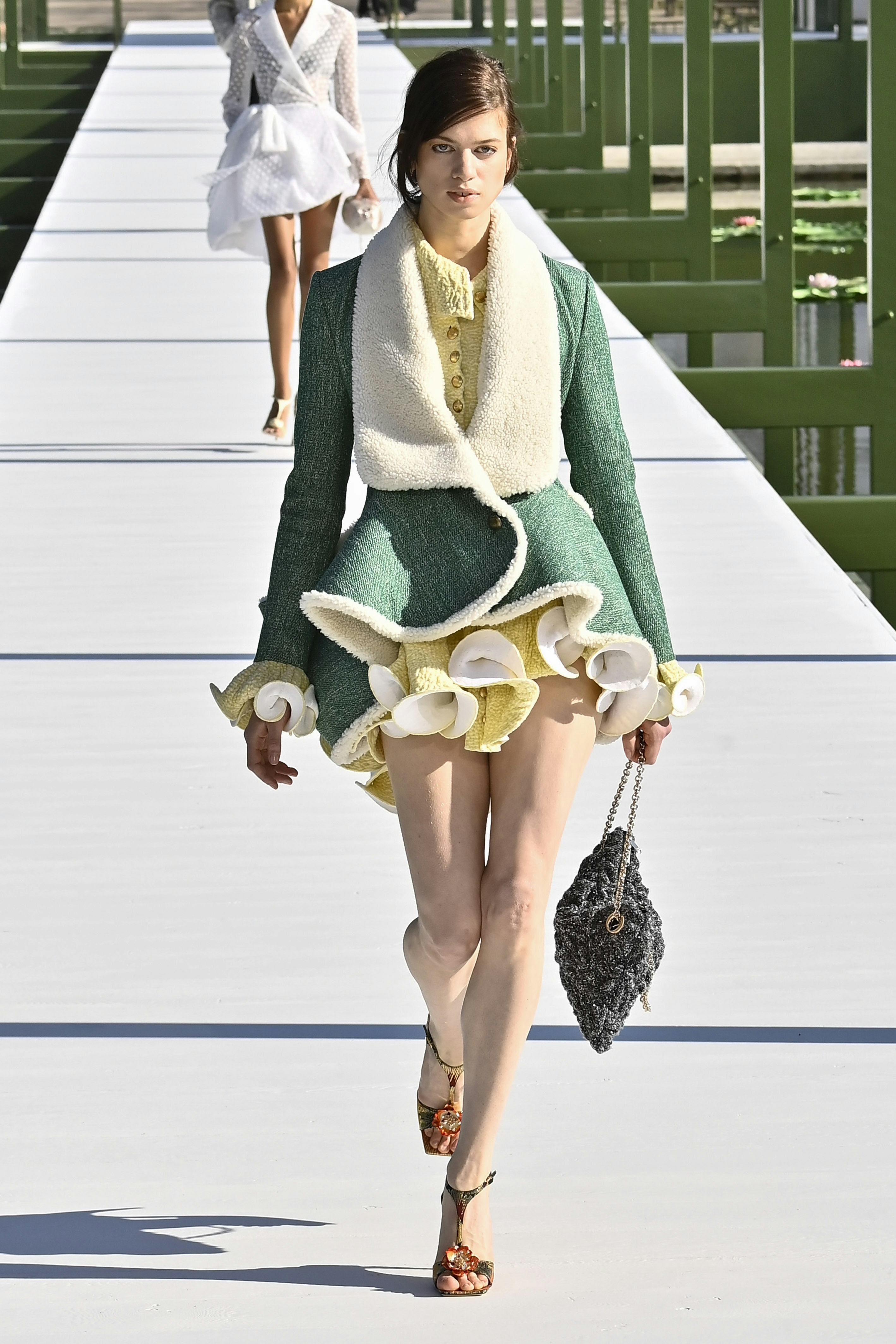 A model walks the runway during the Christian Dior Ready to Wear Fall/Winter 2026