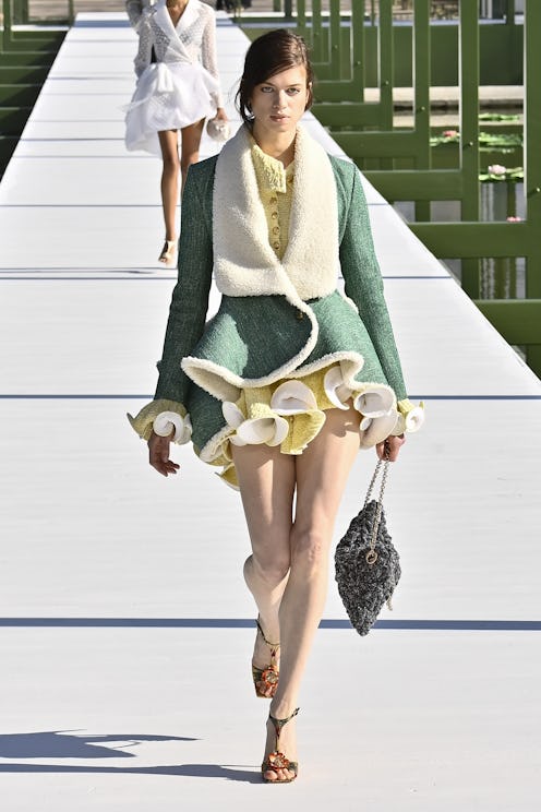 A model walks the runway during the Christian Dior Ready to Wear Fall/Winter 2026