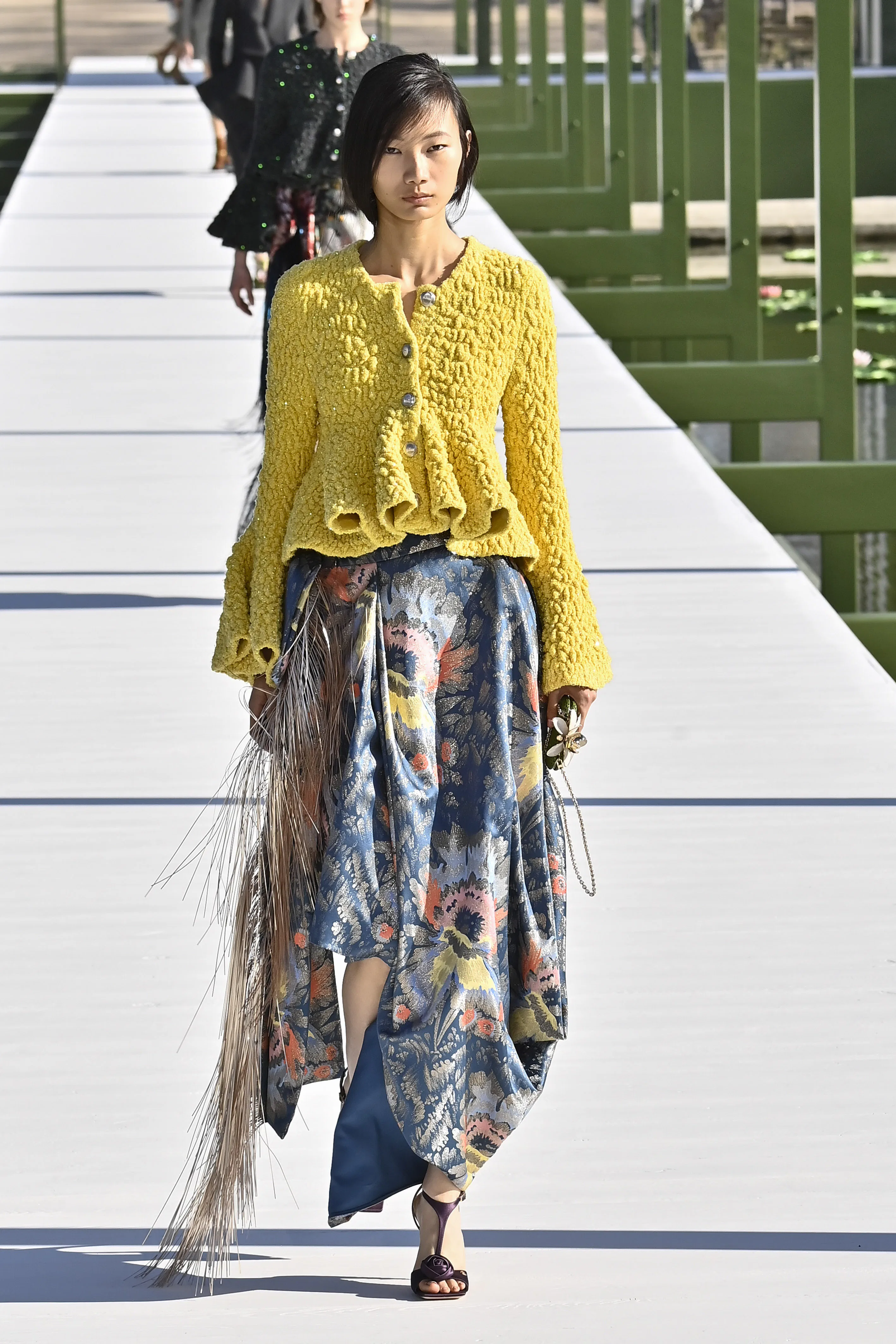 A model walks the runway during the Christian Dior Ready to Wear Fall/Winter 2026