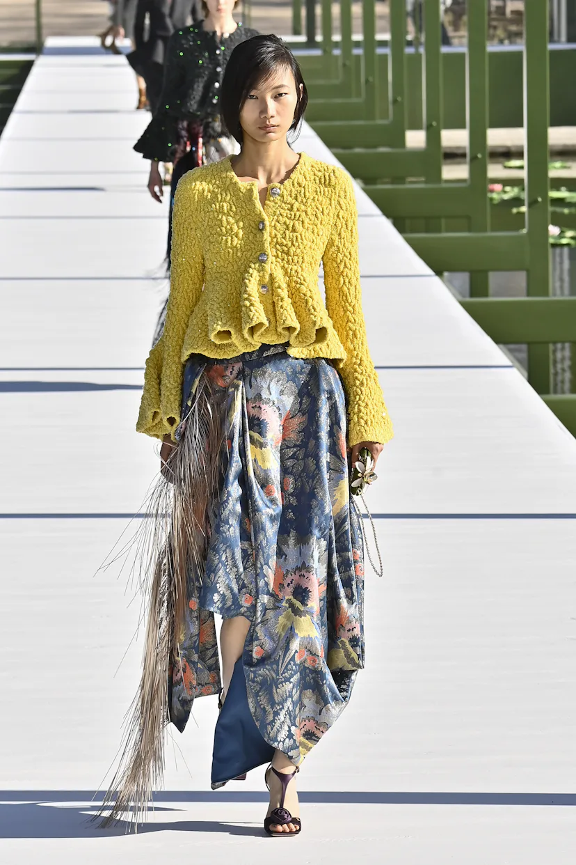 A model walks the runway during the Christian Dior Ready to Wear Fall/Winter 2026