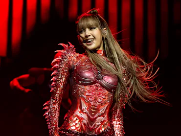 INDIO, CALIFORNIA - APRIL 18: (FOR EDITORIAL USE ONLY) Singer Lisa, real name Lalisa Manoban, of BLA...