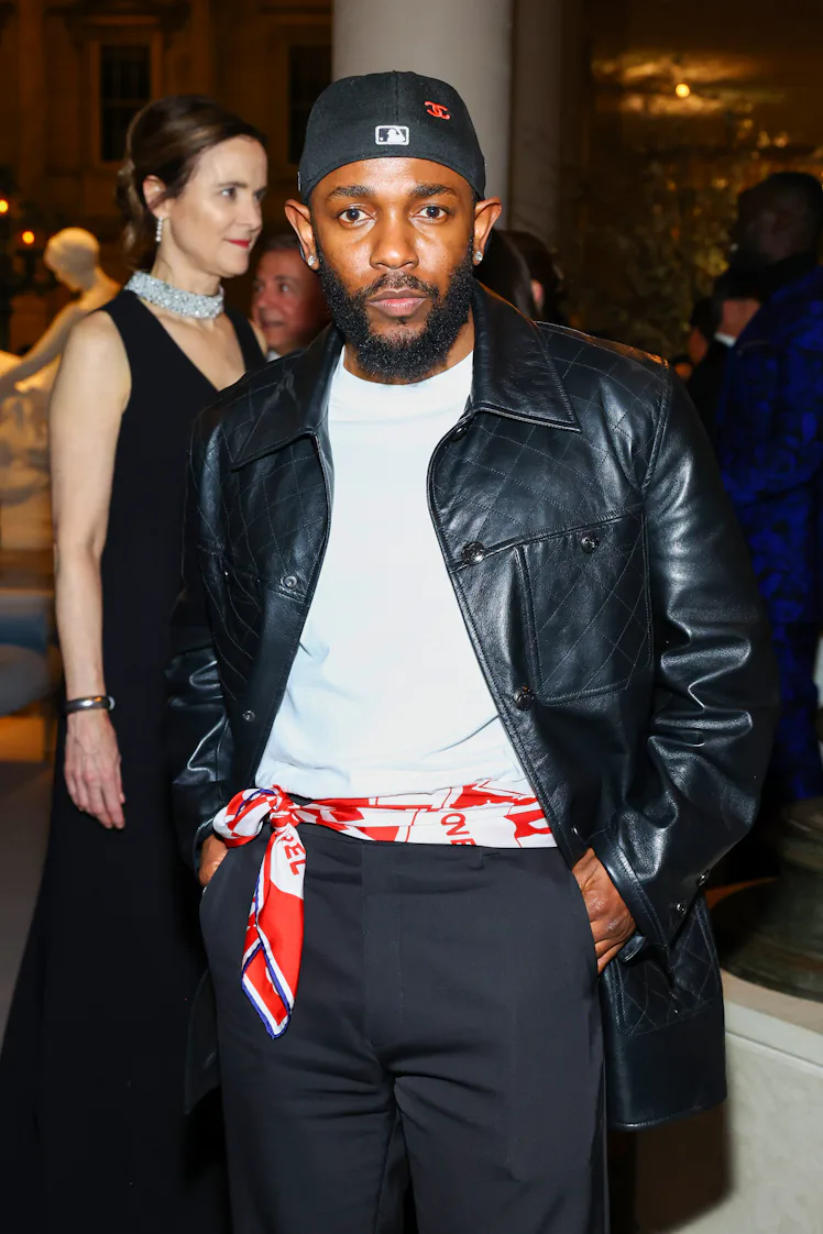NEW YORK, NEW YORK - MAY 01: Kendrick Lamar attends The 2023 Met Gala Celebrating "Karl Lagerfeld: A...