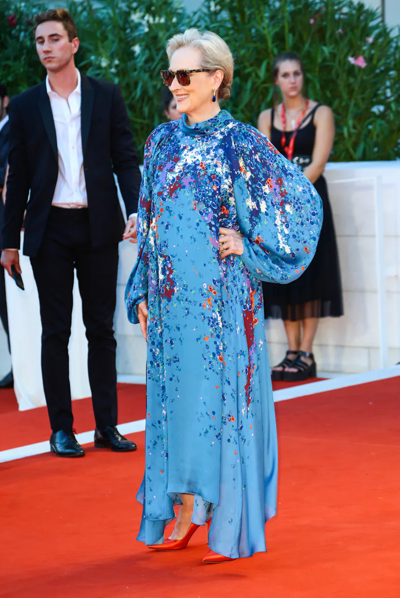 meryl streep red carpet dresses Meryl Streep's Best Red Carpet Looks Would Have Miranda Priestly's Approval