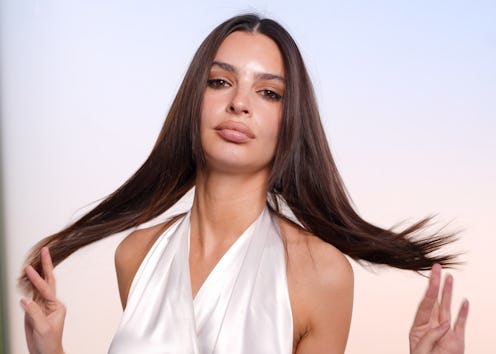 Emily Ratajkowski at the Dior fashion show as part of Paris Fashion Week Fall 2026 on March 3, 2026 ...