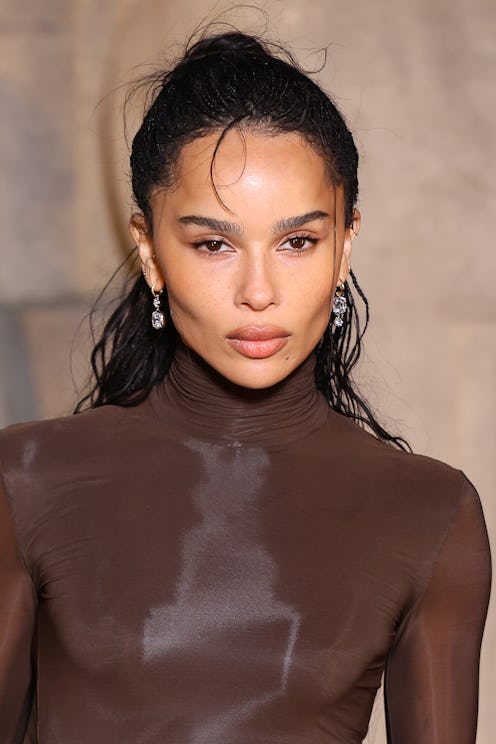 Zoë Kravitz's Saint Laurent Look For The Fall/Winter 2026