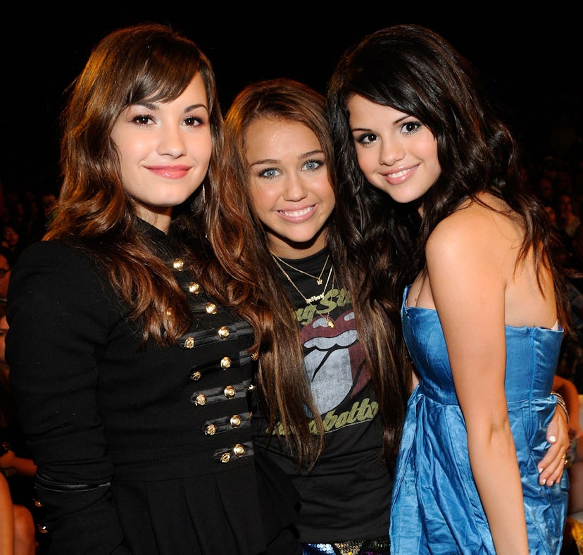 Demi Lovato recalls being compared to Selena Gomez and Miley Cyrus.