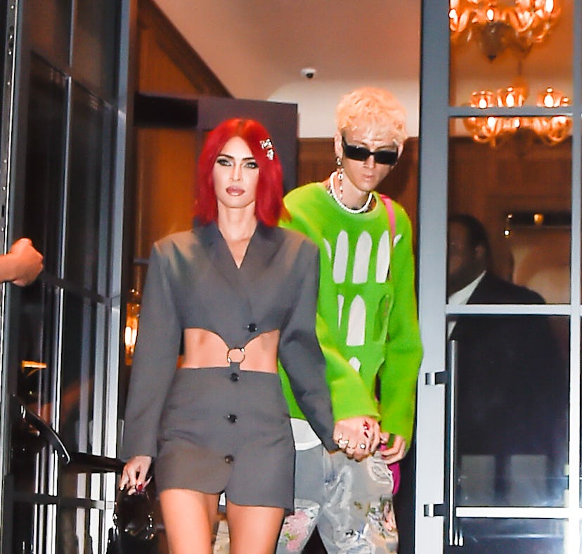 Machine Gun Kelly left a flirty comment on his ex Megan Fox's Instagram.