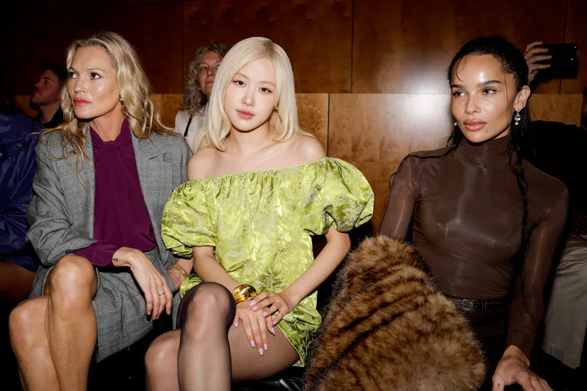 Kate Moss, Rosé and Zoe Kravitz Saint Laurent Look For The Fall/Winter 2026
