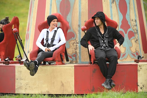 THE TRAITORS -- "Do You Know the Enemy?" Episode 410 -- Pictured: (l-r) Maura Higgins, Rob Rausch -...