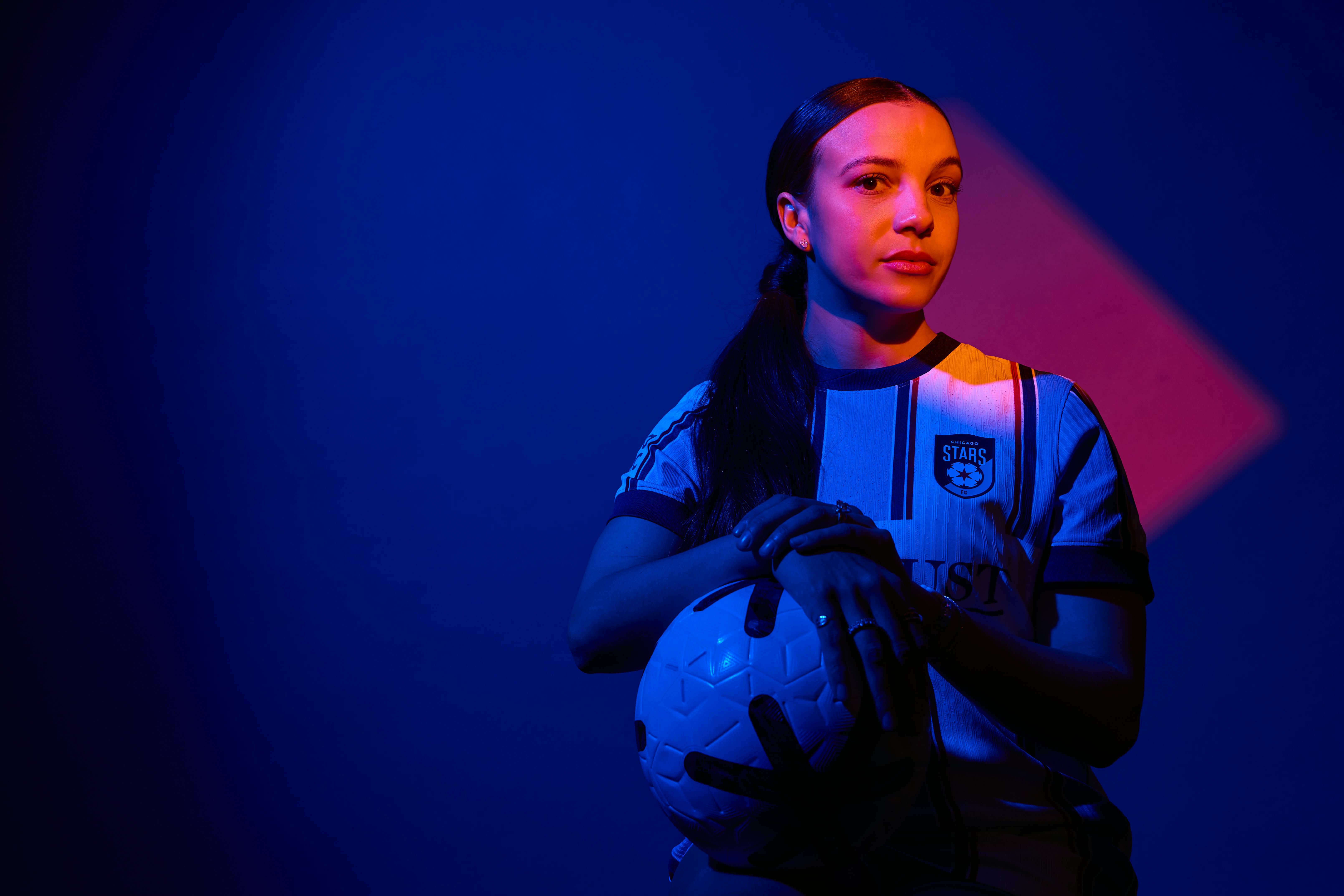 Mallory Swanson #9 of Chicago Stars FC returns after having her first child