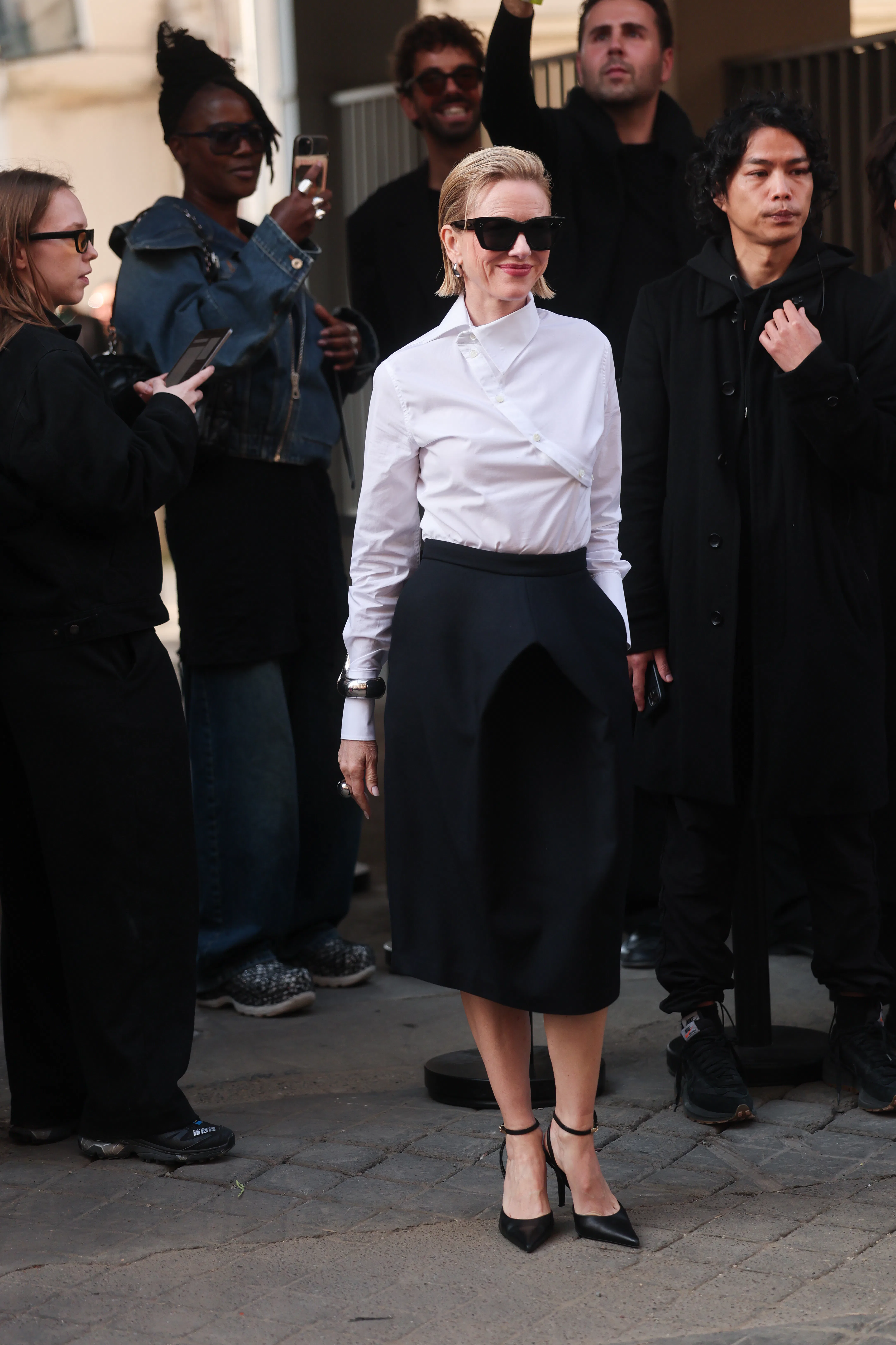 Naomi Watts' Paris Fashion Week Looks