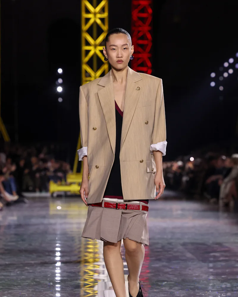 A model walks the runway during the Chanel Womenswear Fall/Winter 2026