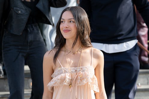 Olivia Rodrigo attends the Chloe Womenswear Fall/Winter 2026-2027 show as part of Paris Fashion Week...