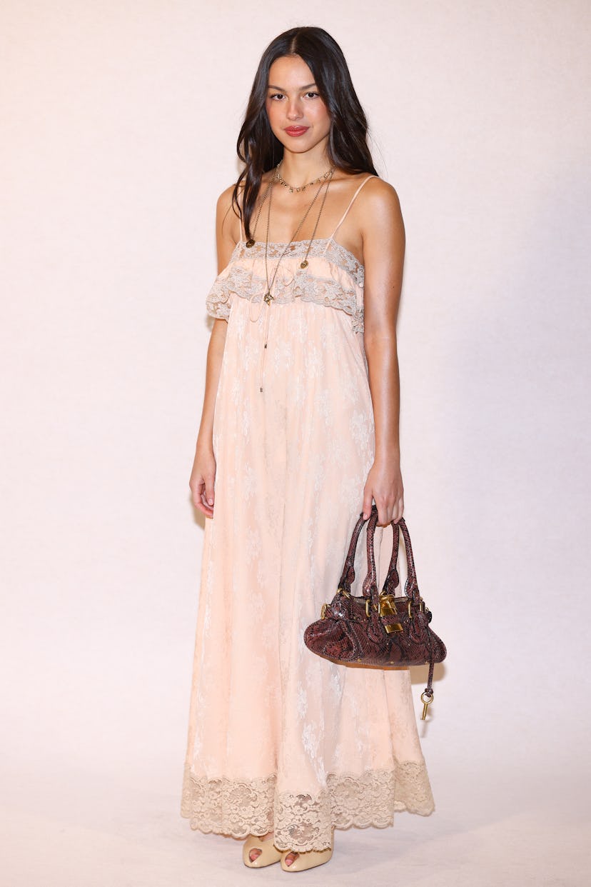 Olivia Rodrigo attends the Chloé Womenswear Fall/Winter 2026-2027 show