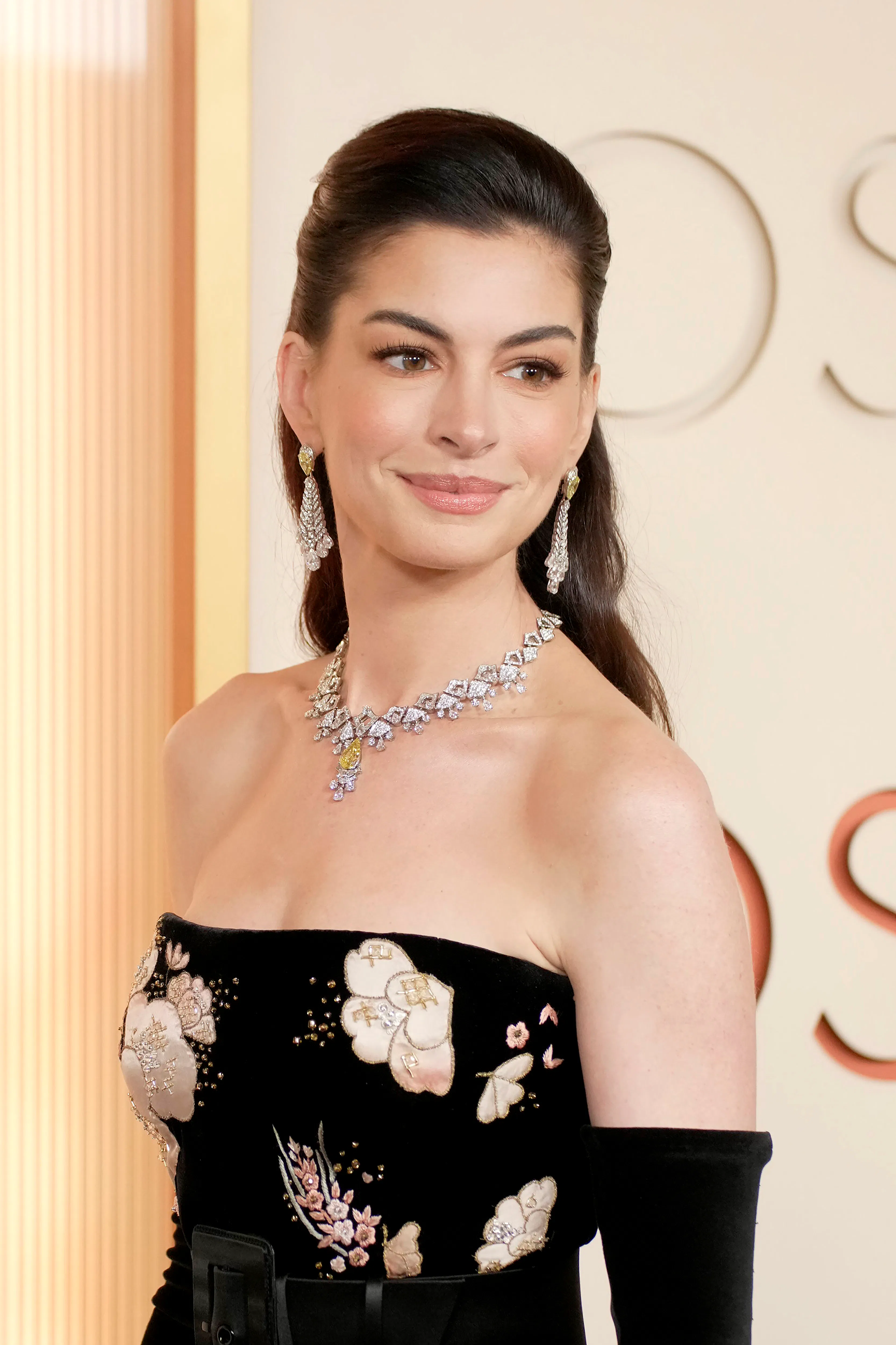 Anne Hathaway at the Oscars