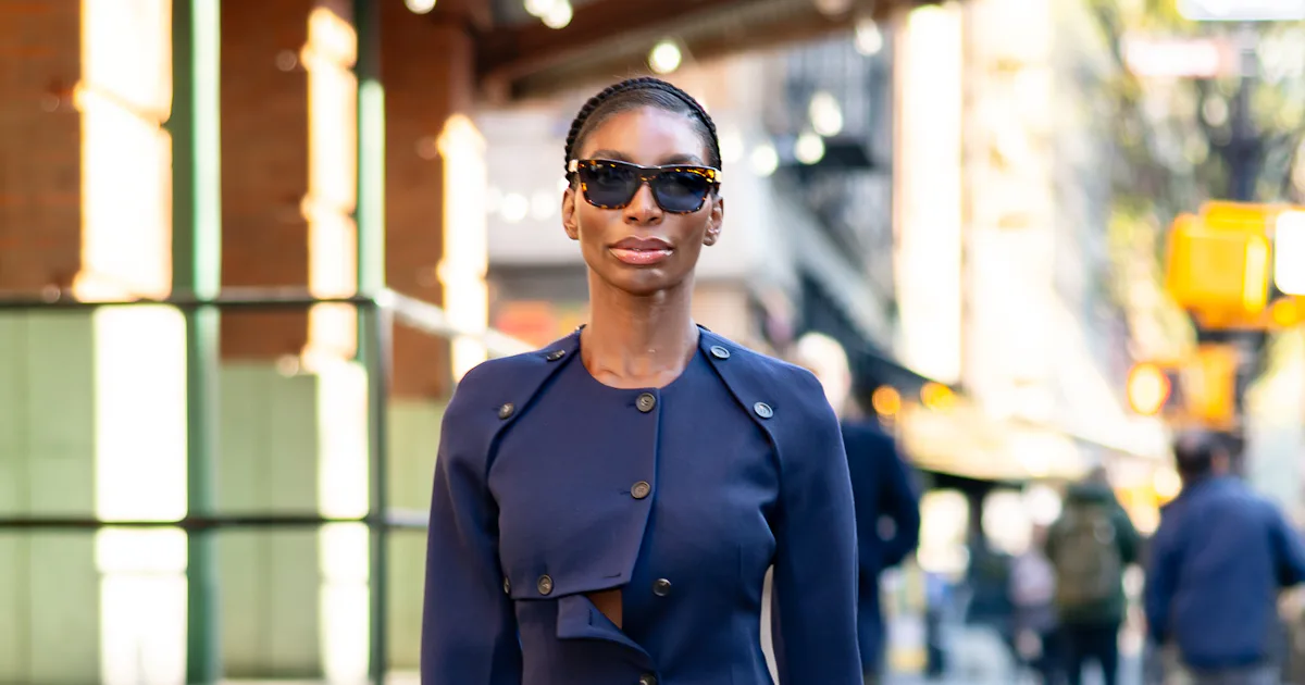 Michaela Coel Leaves Her Skirt Suit Artfully Undone
