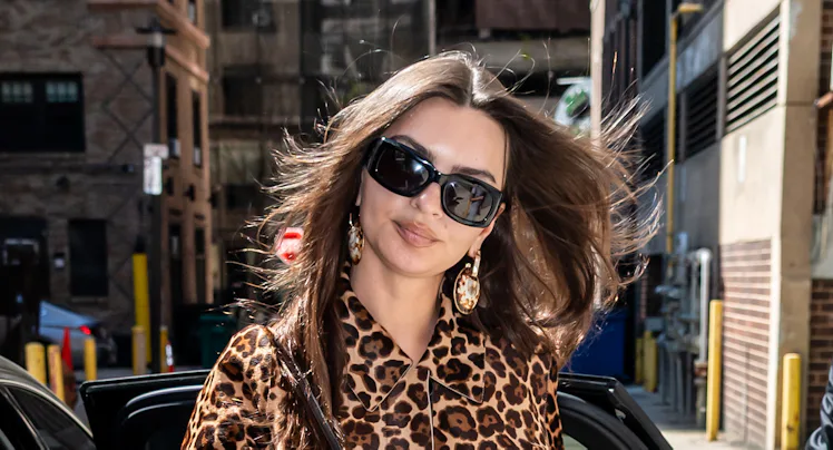 Emily Ratajkowski is seen during Lena Dunham's "Famesick" book tour in Philadelphia, Pennsylvania in...