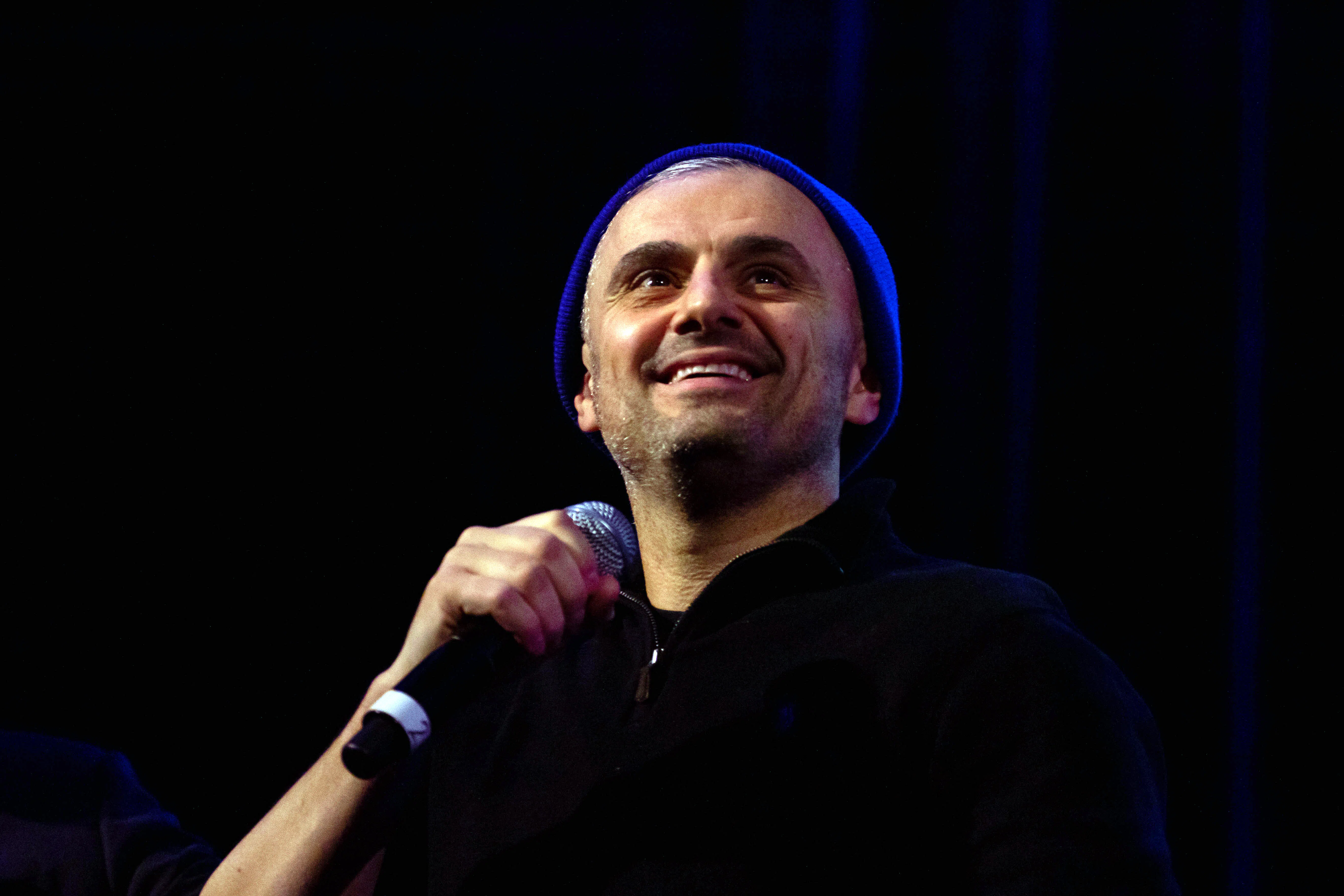 Gary Vaynerchuk, chief executive officer of VaynerMedia, speaks during the Annual Non-Fungible Token...