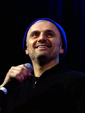 Gary Vaynerchuk, chief executive officer of VaynerMedia, speaks during the Annual Non-Fungible Token...