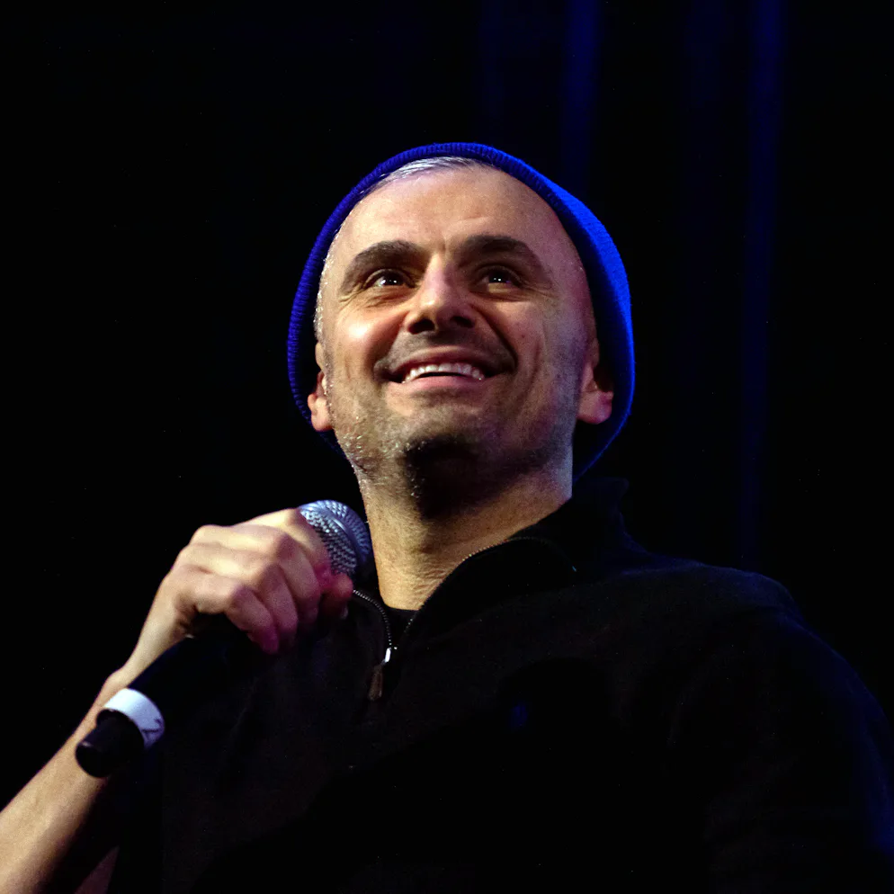 Gary Vaynerchuk, chief executive officer of VaynerMedia, speaks during the Annual Non-Fungible Token...