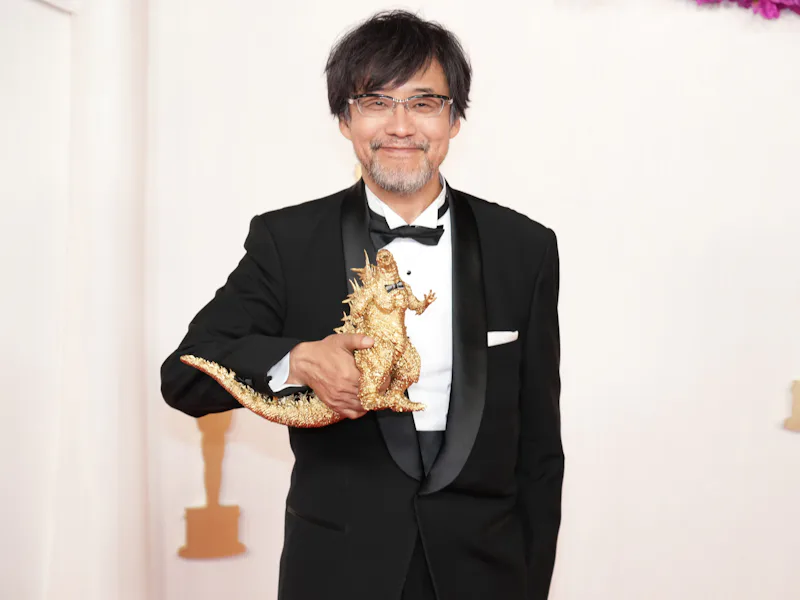 HOLLYWOOD, CALIFORNIA - MARCH 10: Takashi Yamazaki attends the 96th Annual Academy Awards on March 1...