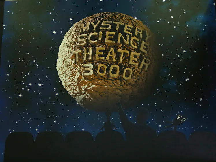 LAS VEGAS, NV - JUNE 21: A display from the television series "Mystery Science Theater 3000" is sho...