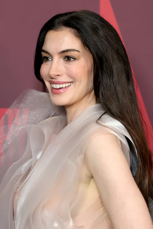 Anne Hathaway's Sheer Cloud-Like Gown