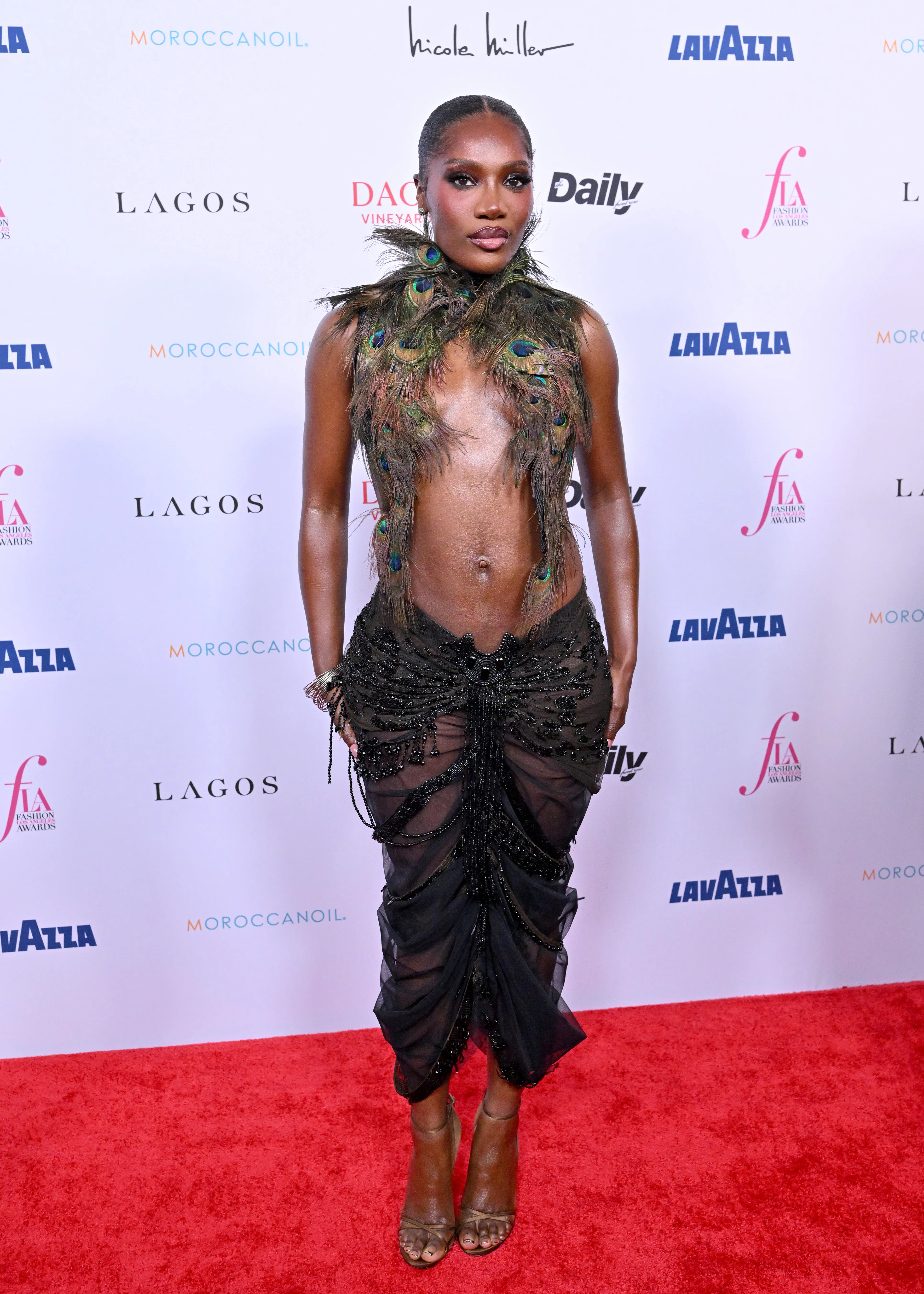 LOS ANGELES, CALIFORNIA - APRIL 14: Doechii attends The Daily Front Row's 10th Annual Fashion Los An...