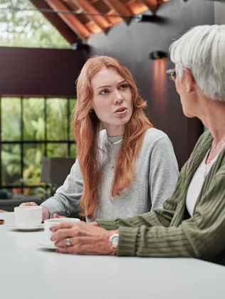 There's nothing too serious you can't speak to mom about