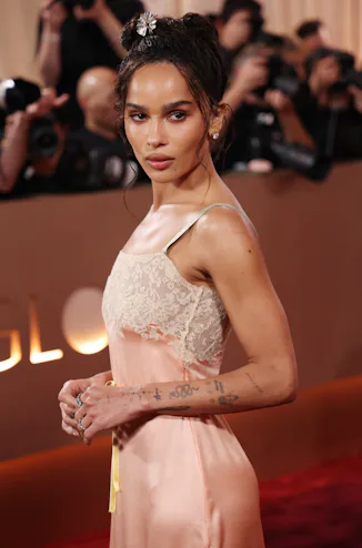 Taylor Swift has reportedly invited Zoë Kravitz to her wedding to Travis Kelce.