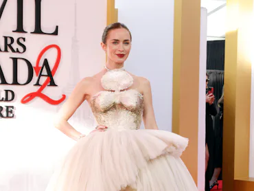 NEW YORK, NEW YORK - APRIL 20: Emily Blunt attends "The Devil Wears Prada 2" New York Premiere on Ap...