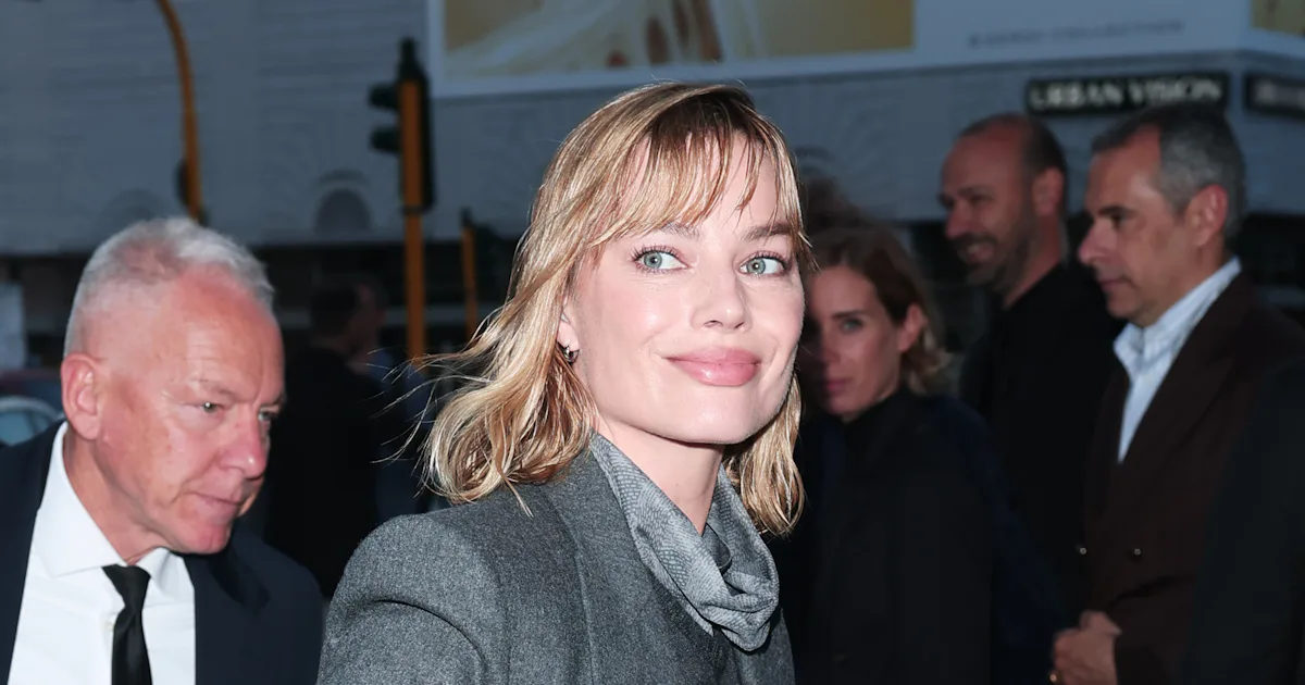 The "Groutfit" Just Got A Margot Robbie-Approved Glow-Up