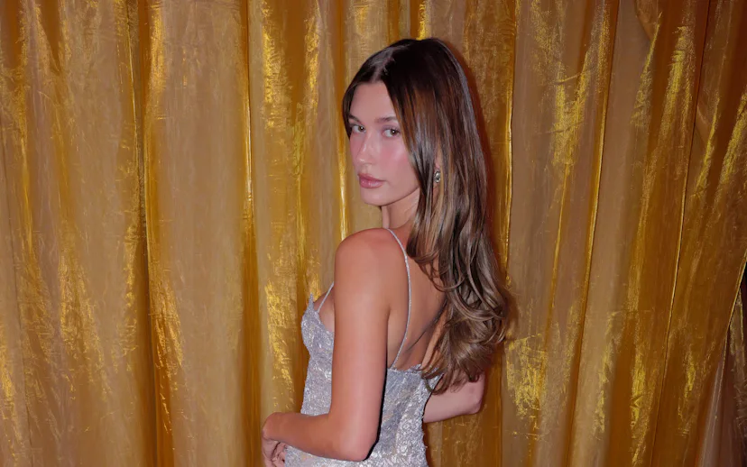 NEW YORK, NEW YORK - APRIL 23: Hailey Bieber attends the 2026 TIME100 Gala at Jazz at Lincoln Center...