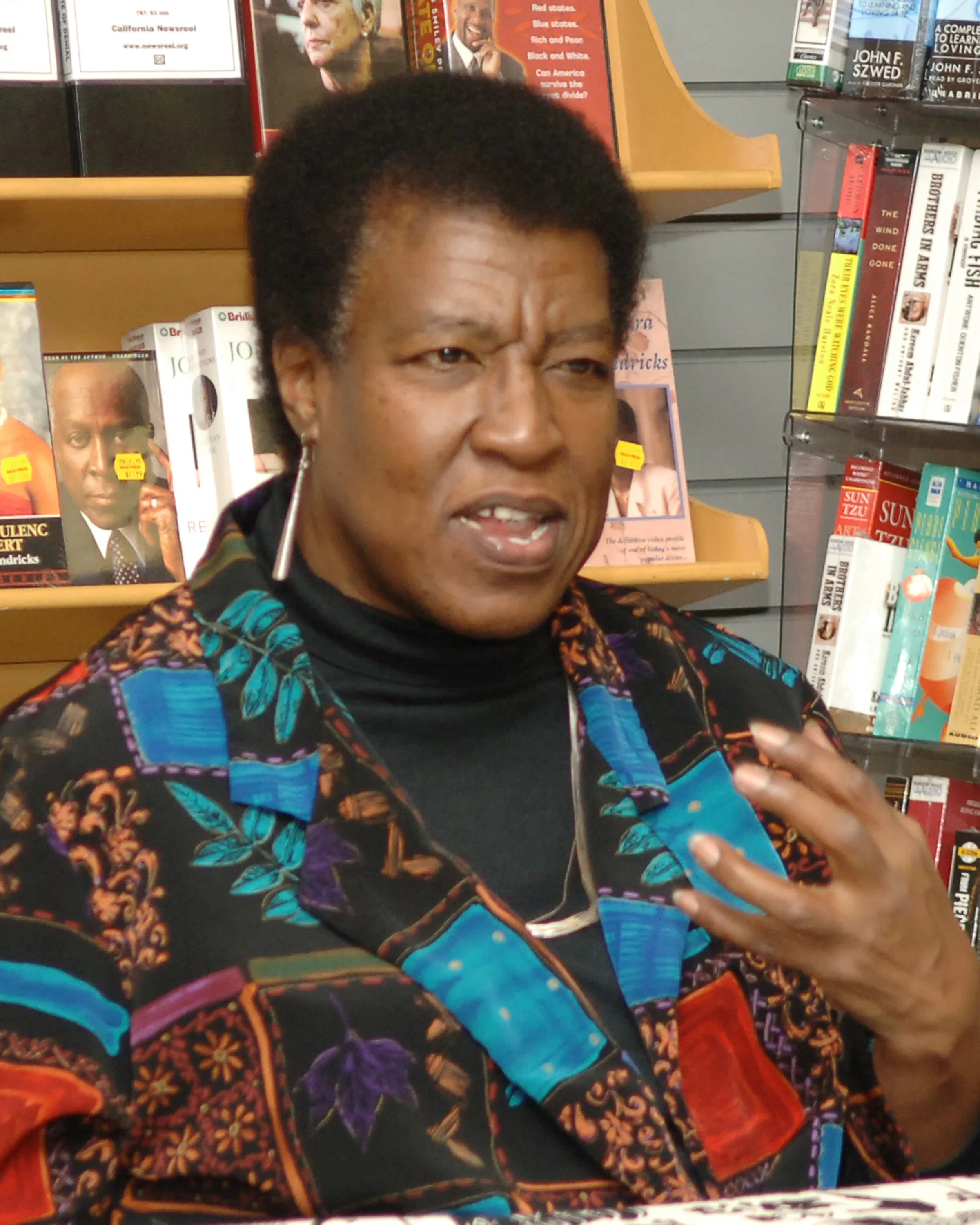 Octavia E. Butler during Octavia E. Butler Discusses Her New Book "Fledgling" at Eso Won Books in Lo...