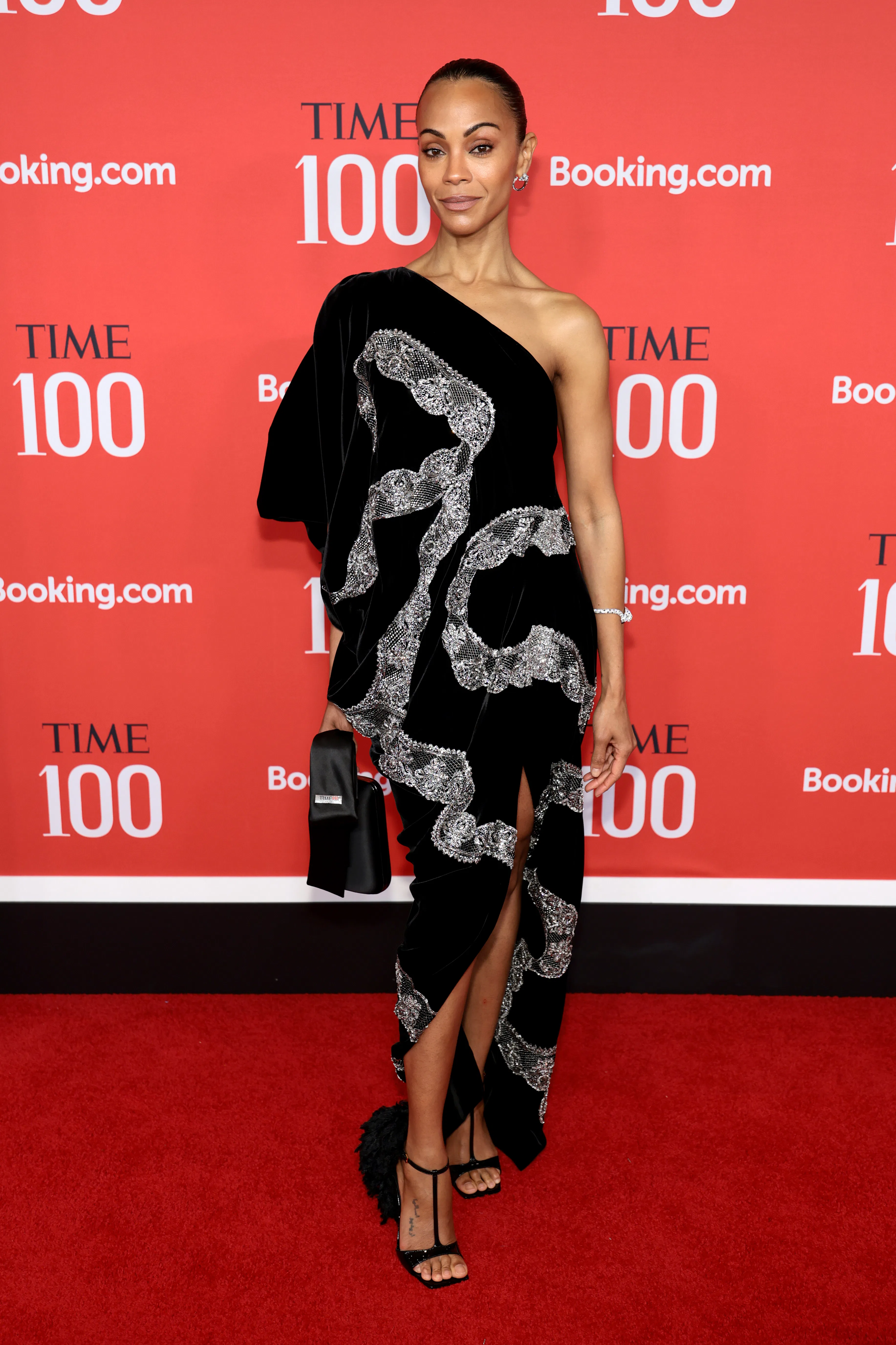 The Fashion At The 2026 Time 100 Gala Zoe Saldaña