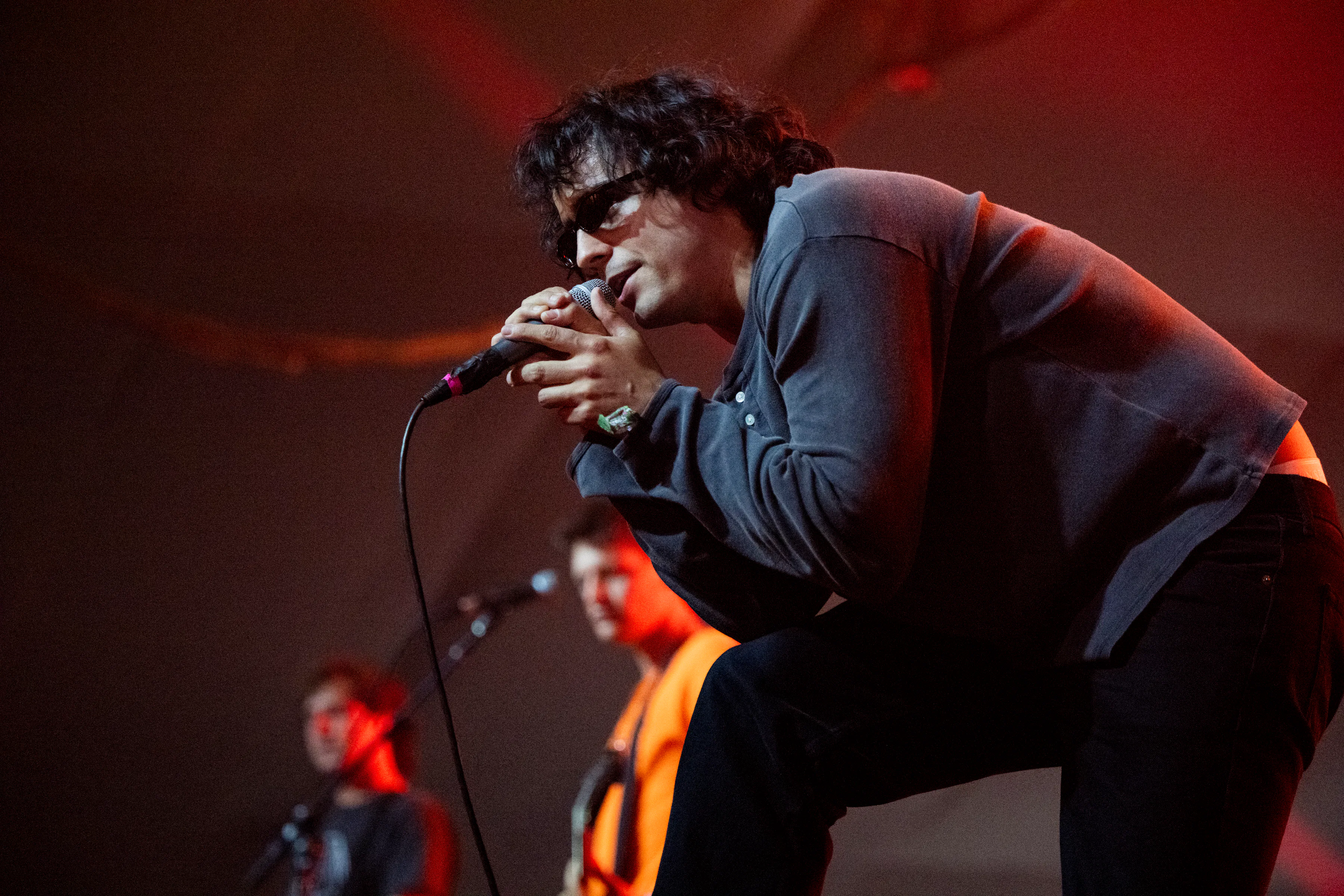 Singer Diego Ibanez of Carolina Durante performs at Coachella Valley Music & Arts Festival on April ...