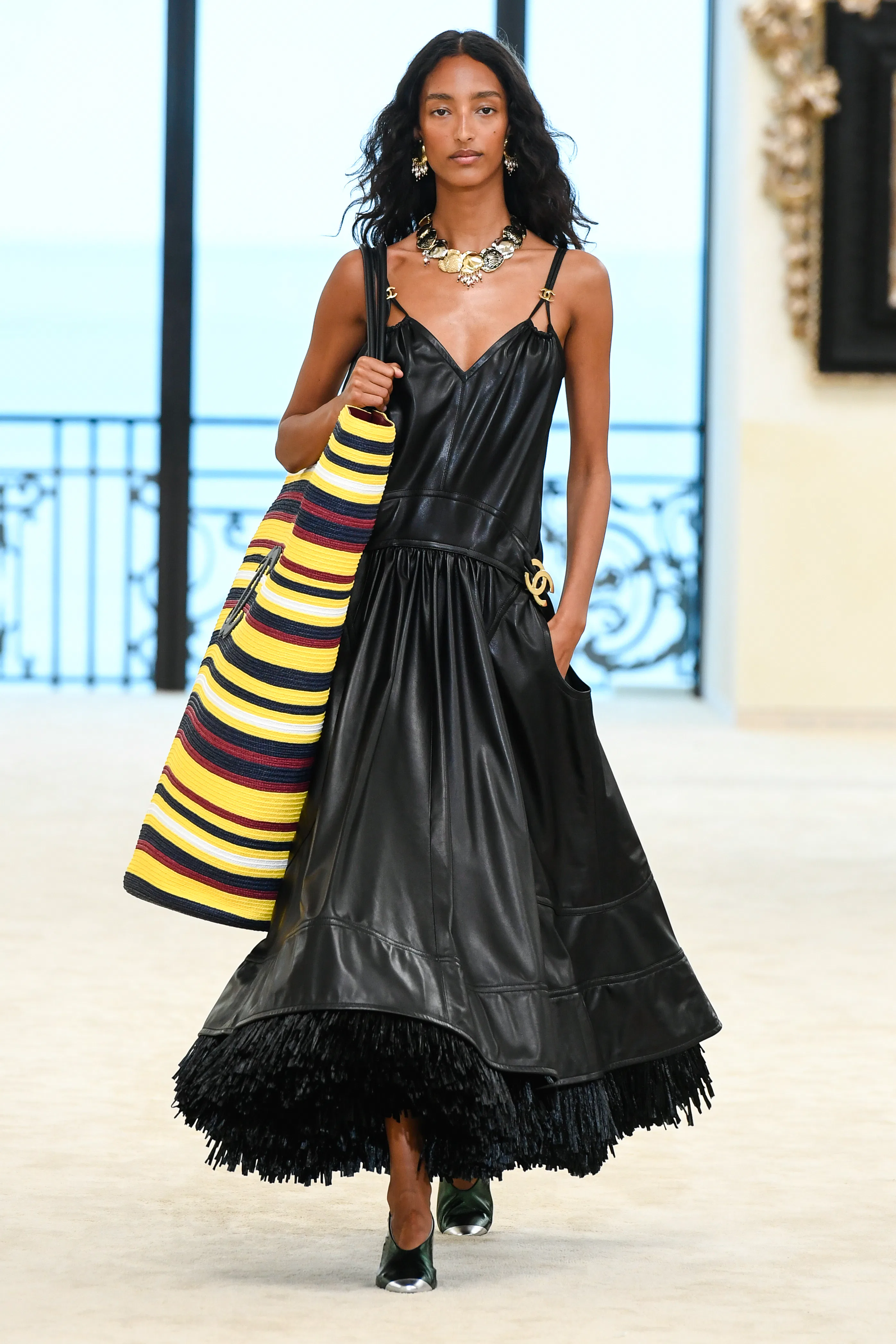 Model on the runway at the Chanel Cruise Show 2026 