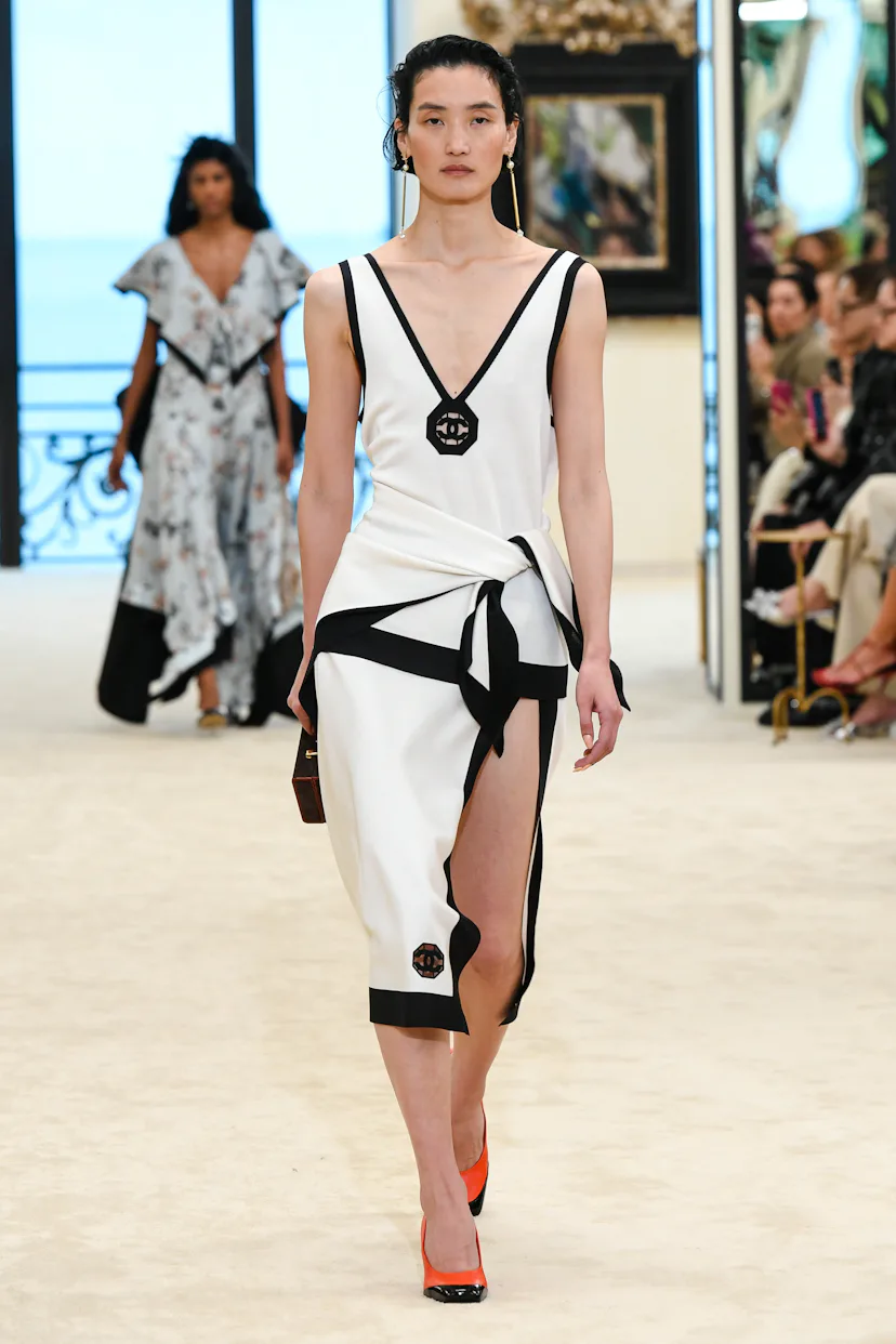 Model on the runway at the Chanel Cruise Show 2026