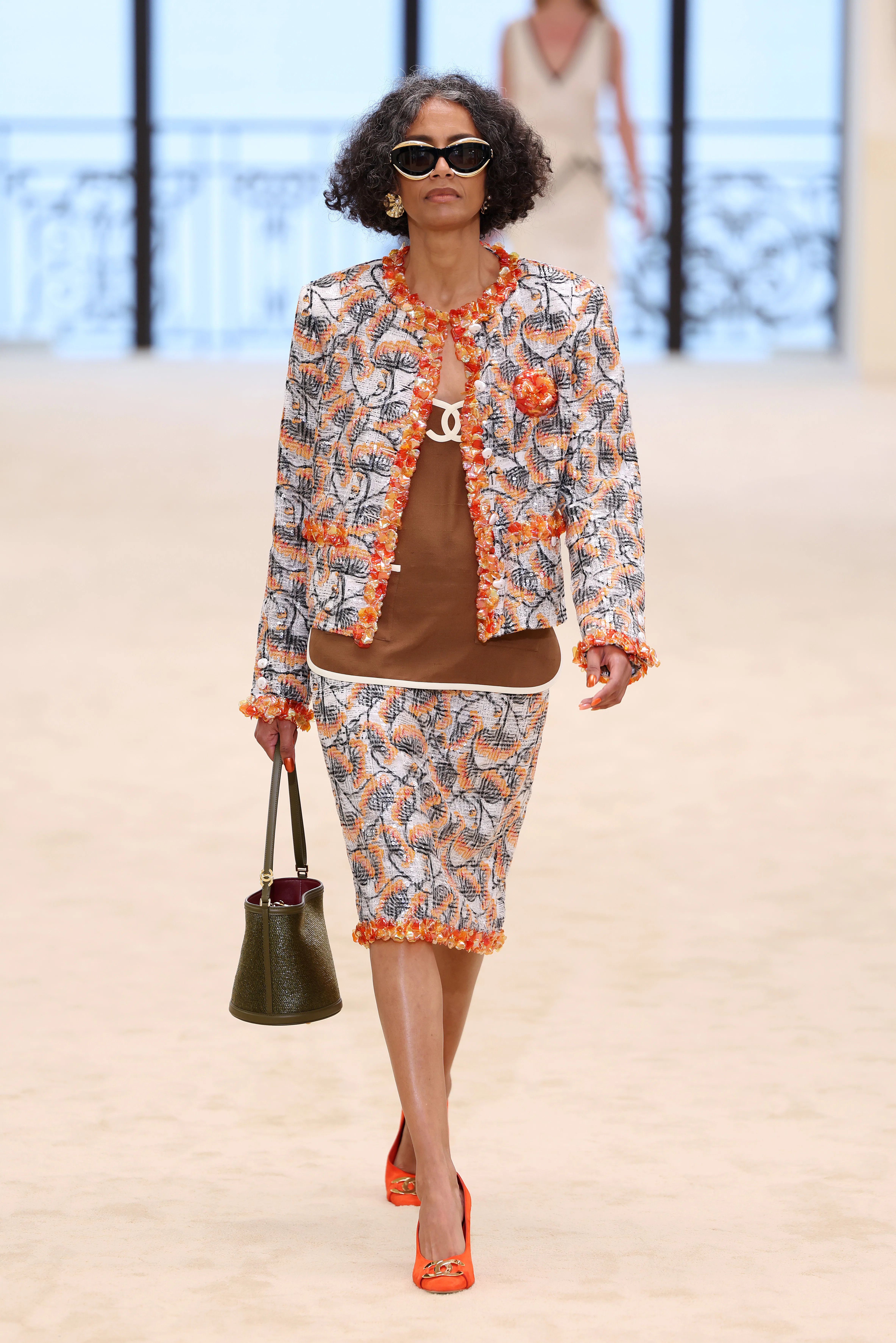 Stephanie Cavalli walks the runway during the Chanel Cruise 2026/27
