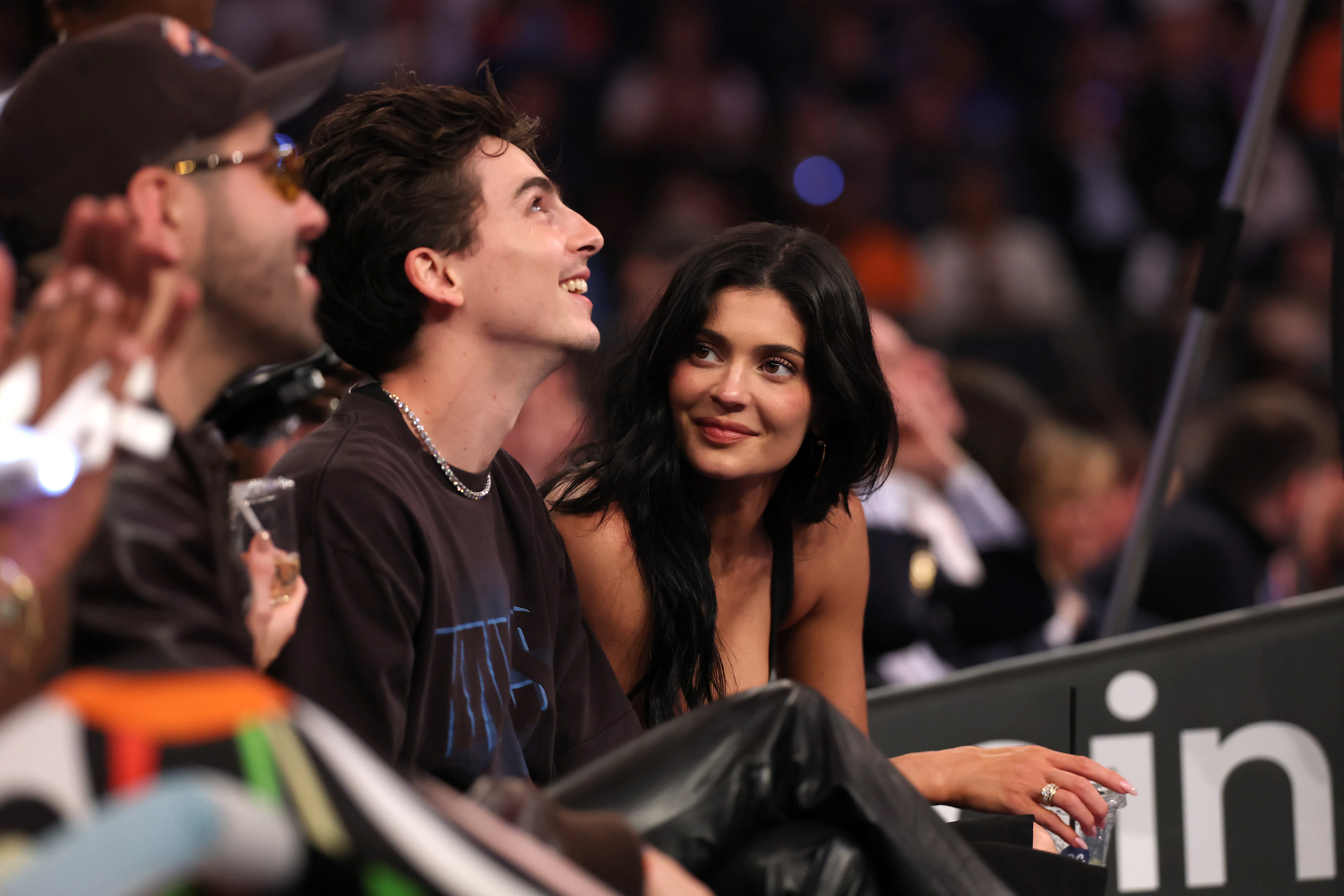 Kylie Jenner's Court-Side Style Timothee Chalamet