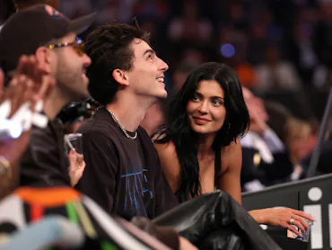 Kylie Jenner's Court-Side Style Timothee Chalamet