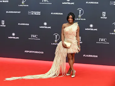 MADRID, SPAIN - APRIL 20: Simone Biles during the Laureus World Sports Awards 2026 gala held at the...