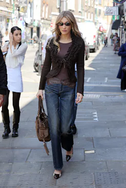 LONDON, ENGLAND - MAY 16: Bella Hadid leaving her hotel to head to a 'Chicken Shop' interview on Bri...