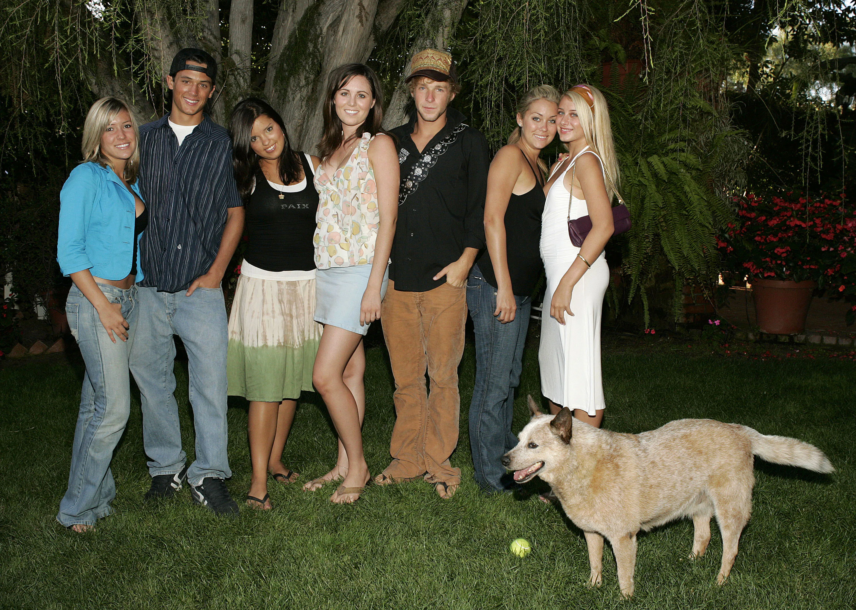 Kristin Cavallari, Stephen Colletti, Lauren Conrad, and other cast members of MTV's "Laguna Beach: T...