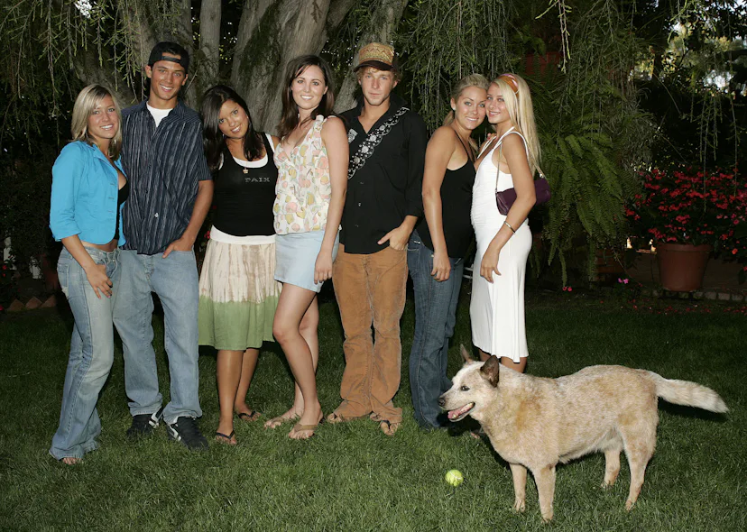 Kristin Cavallari, Stephen Colletti, Lauren Conrad, and other cast members of MTV's "Laguna Beach: T...